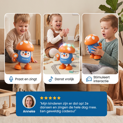 Interactief Pratend En Dansend Pinguïnspeelgoed Met Muziek