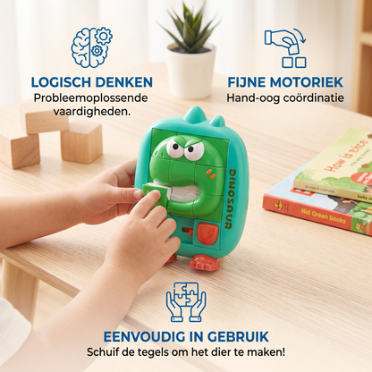 Leerspel "Dieren-Schuifpuzzel"