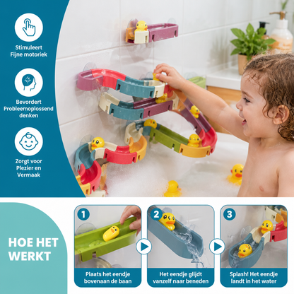 Glijdende Eendjes - Kinderspeelgoed voor in Bad