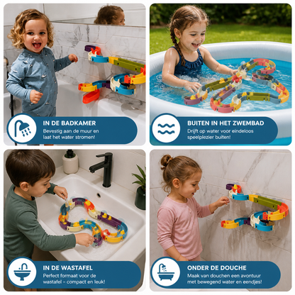 Glijdende Eendjes - Kinderspeelgoed voor in Bad