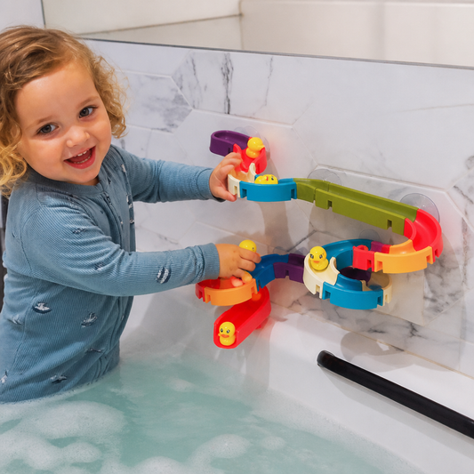 Glijdende Eendjes - Kinderspeelgoed voor in Bad