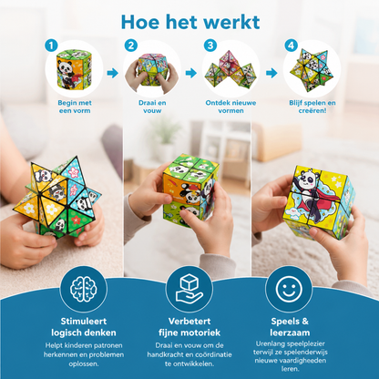 Magische Vouwkubus Speelgoed voor Kinderen