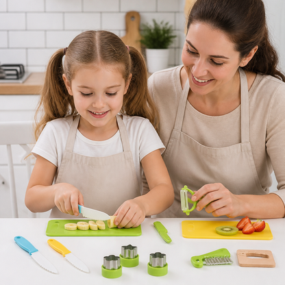 Veilige Keukenset – Voor Kleine Gourmetkoks