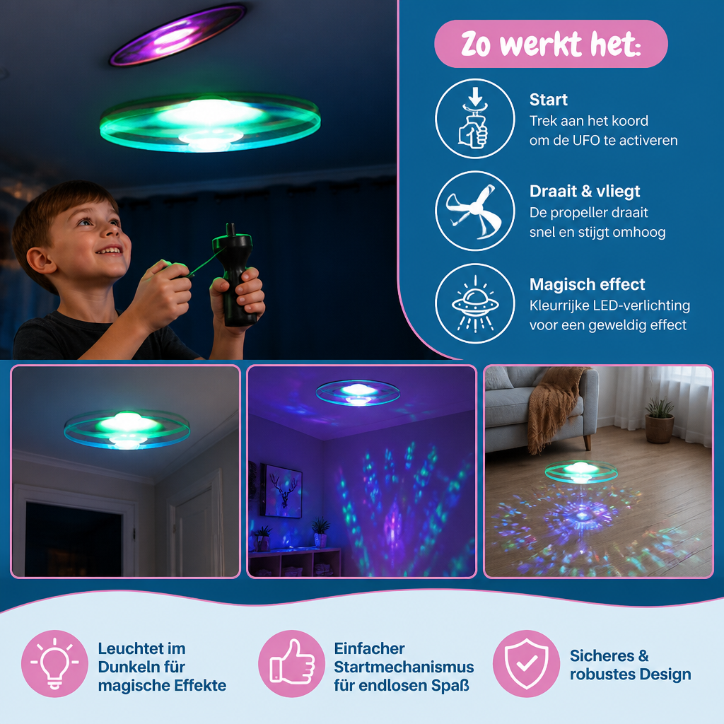 Geweldig UFO-Speelgoed voor het Plafond