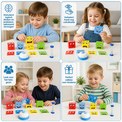 Gezichtenpuzzel Kubusspel