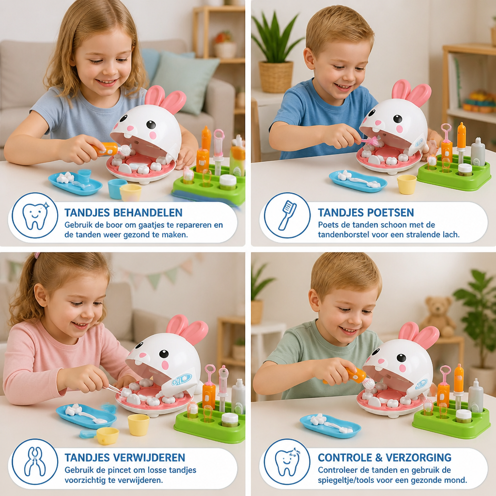 Mini-Tandarts Konijnenspel