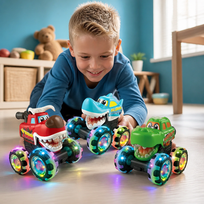 Lichtgevende Monstertruck Speelauto's