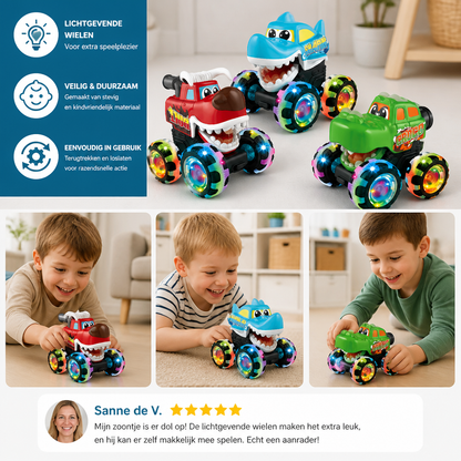 Lichtgevende Monstertruck Speelauto's