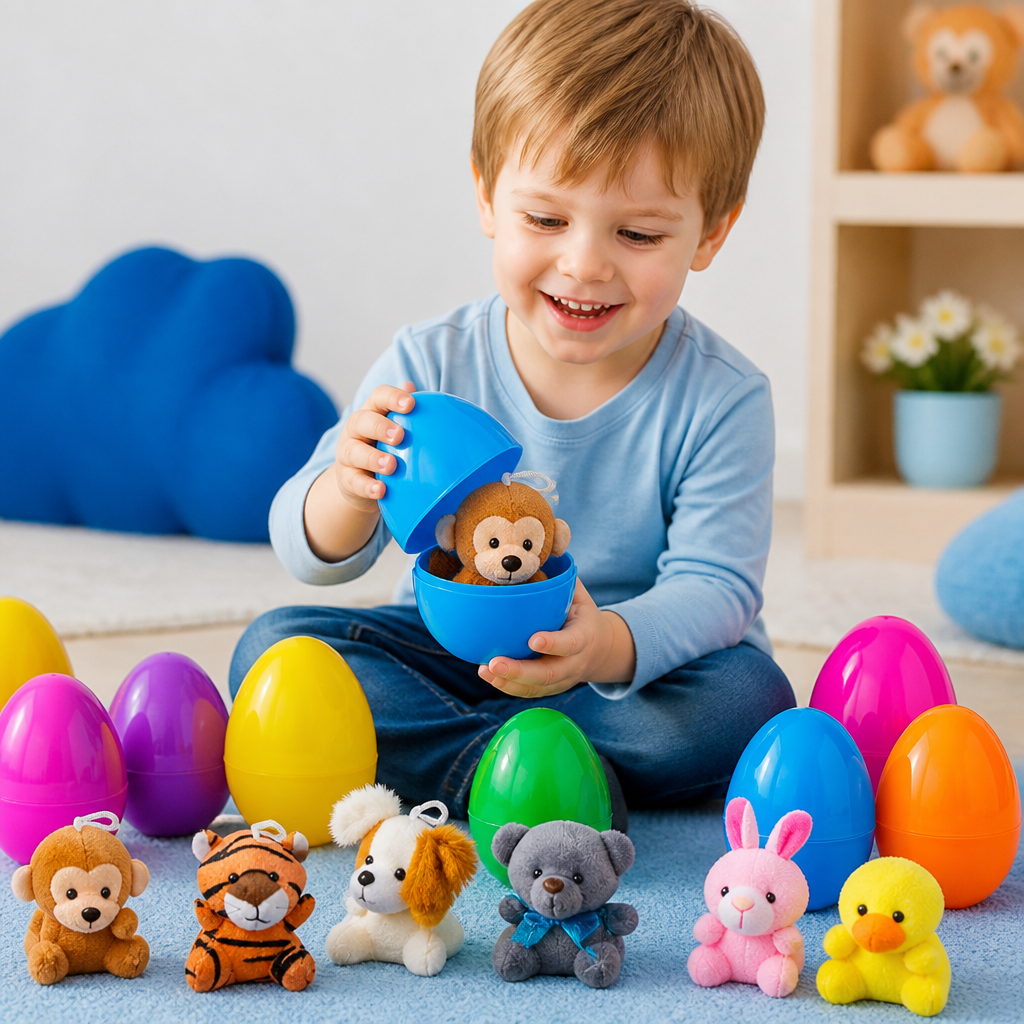 Paaseieren Verrassingsset Met Knuffels – Gevulde Eieren Voor Kinderen