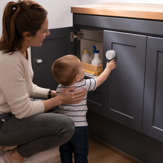 Magnetische Kinderbeveiliging voor Kasten en Deuren