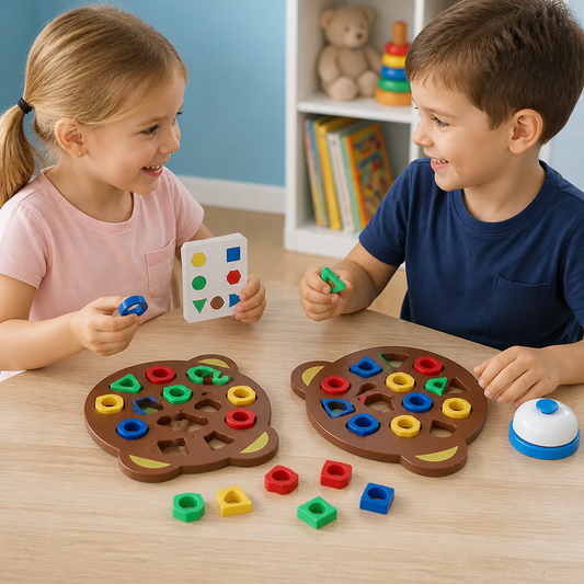 Kleur- & Vormenmatchingspel Voor Kinderen – Interactief Leerspeelgoed