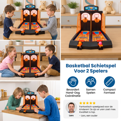 Basketbal Schietspel Voor 2 Spelers