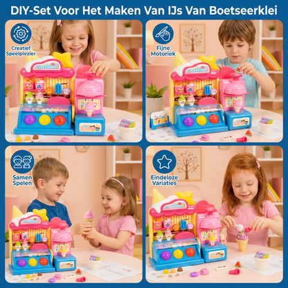 DIY-Set Voor Het Maken Van IJs Van Boetseerklei