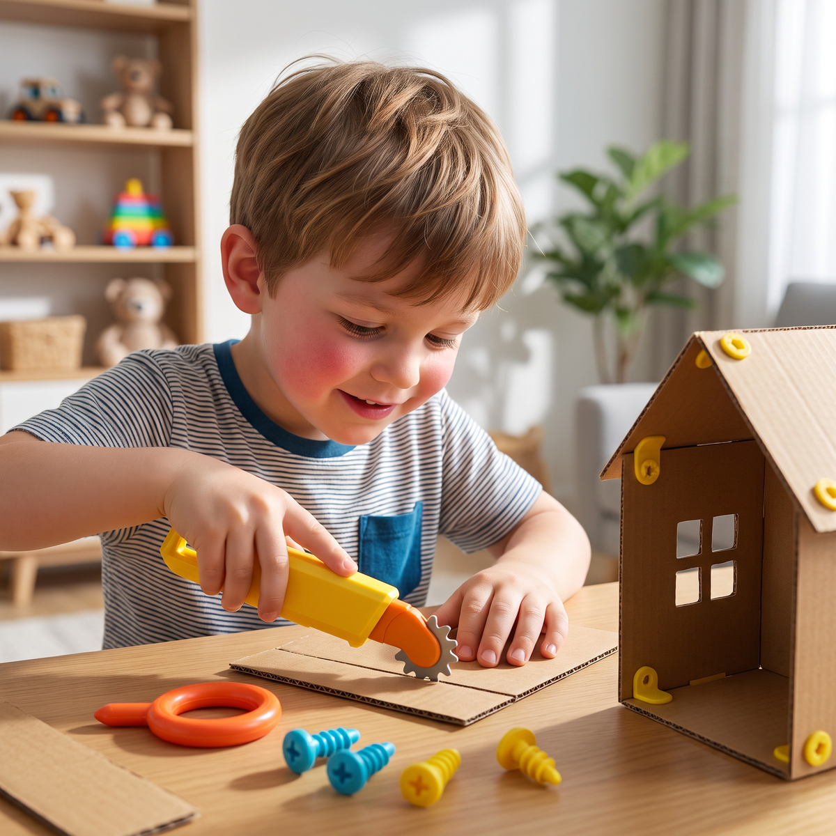 Kinder-Bouwwerkset van Karton