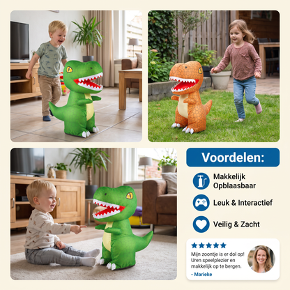 Op afstand bestuurbaar opblaasbaar T-Rex-dinosaurusspeelgoed