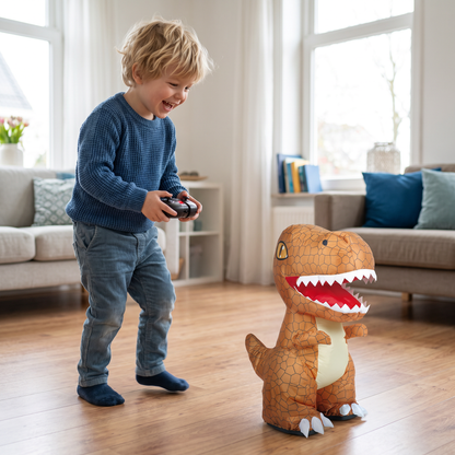 Op afstand bestuurbaar opblaasbaar T-Rex-dinosaurusspeelgoed