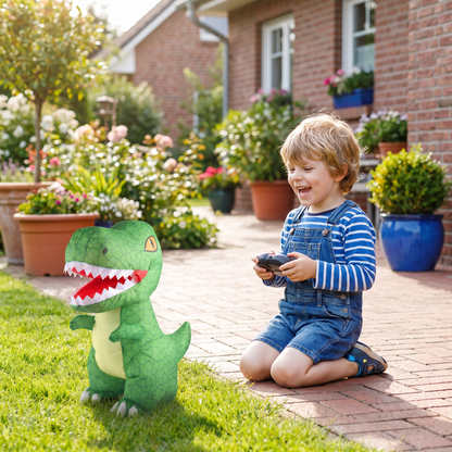 Op afstand bestuurbaar opblaasbaar T-Rex-dinosaurusspeelgoed