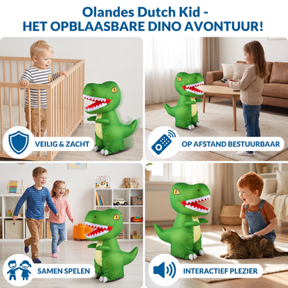 Op afstand bestuurbaar opblaasbaar T-Rex-dinosaurusspeelgoed