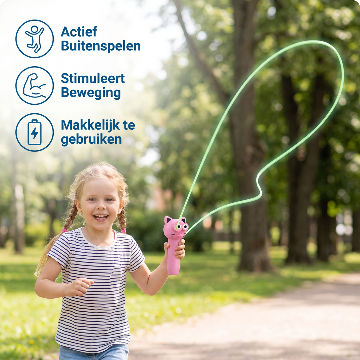 Interactief Vliegend Touwspeelgoed Voor Kinderen