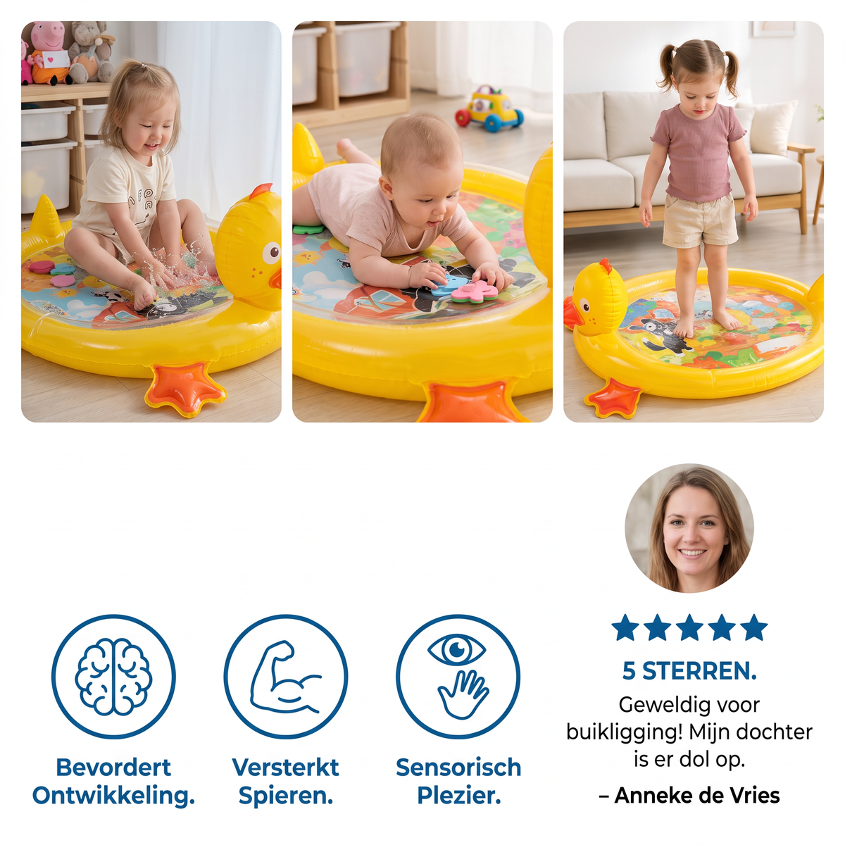 2-in-1 Eendenwaterspeelmat