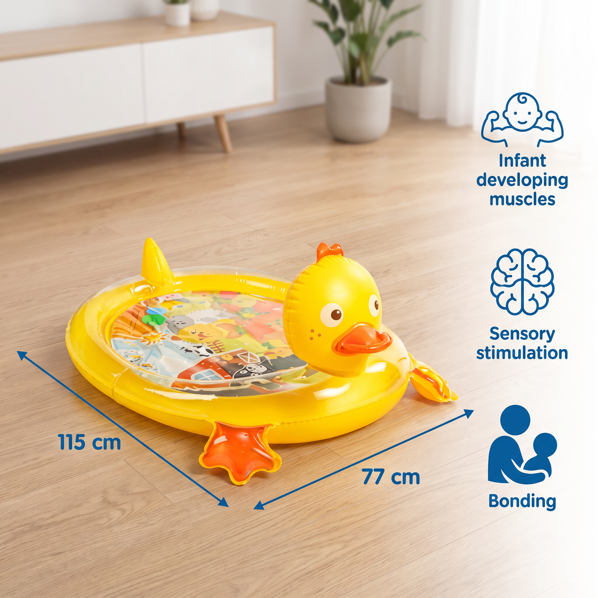 2-in-1 Eendenwaterspeelmat
