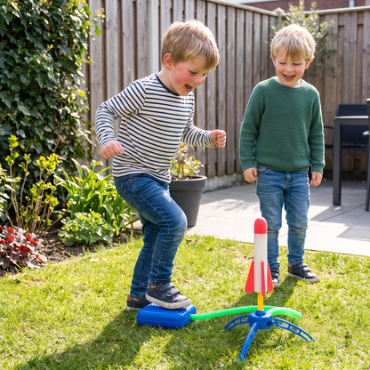 Veilige & Zachte Raketwerper Voor Kinderen – Luchtaangedreven Speelgoed Voor Binnen
