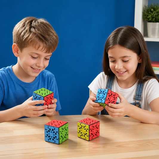 Gear Magic Cube 3×3×3 – Mechanische Logische Puzzel