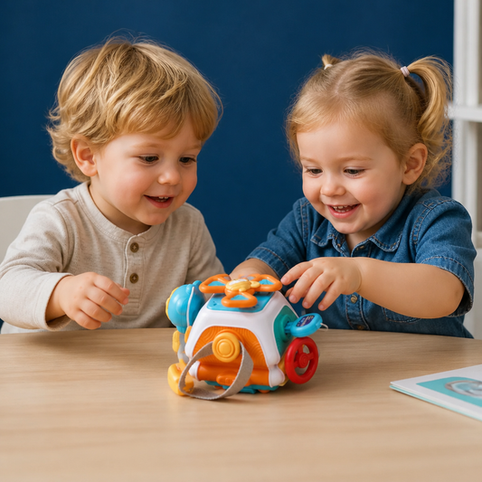 Montessori 22-in-1 Activiteitenkubus voor Peuters – Motorische Vaardigheden & Ontdekkend Spel