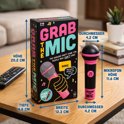 Karaoke Partyspel met Microfoon – Leuk Familiespel voor Vrienden & Familie