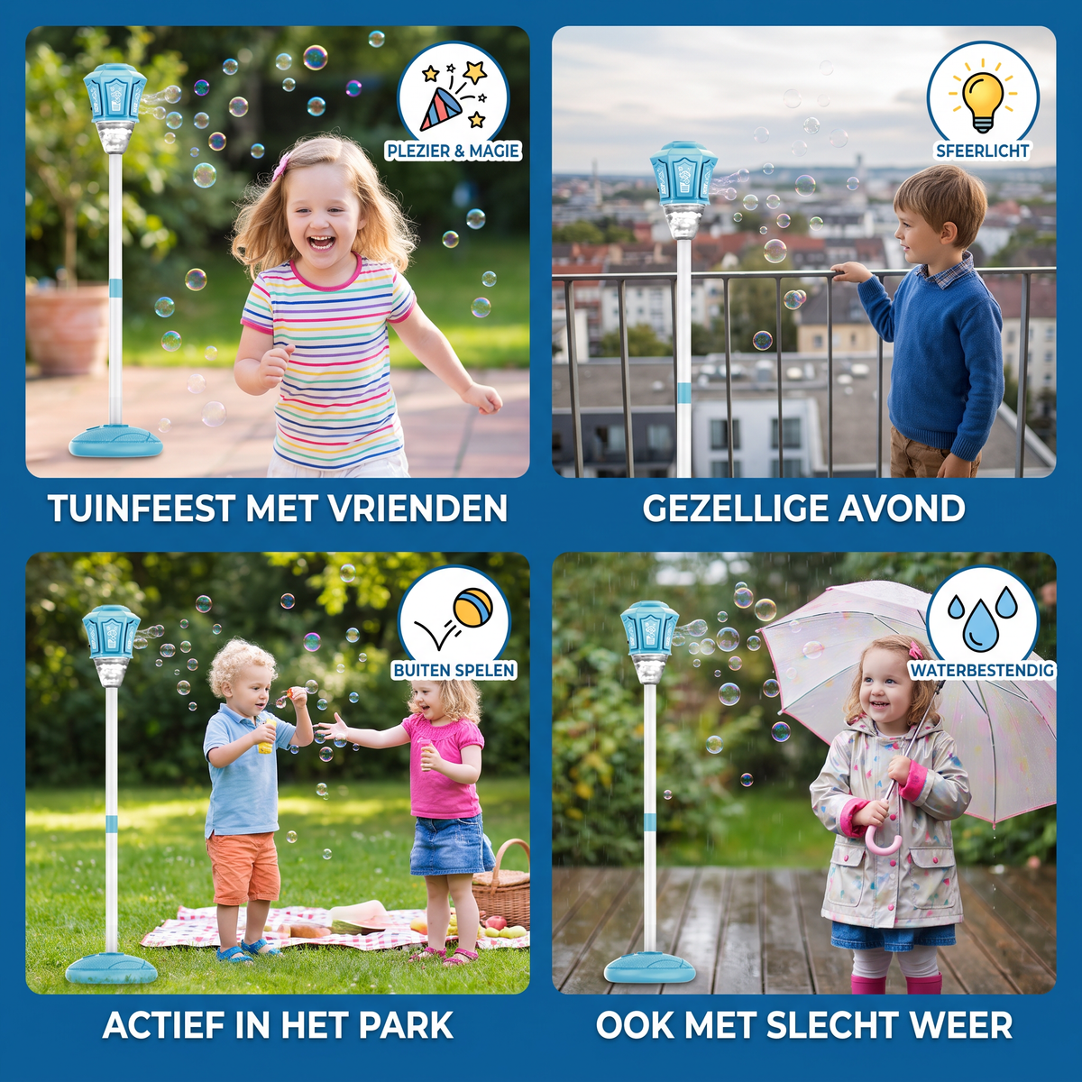 Bellenblaas Lantaarn voor Kinderen – Automatische Bellenblaas Lamp
