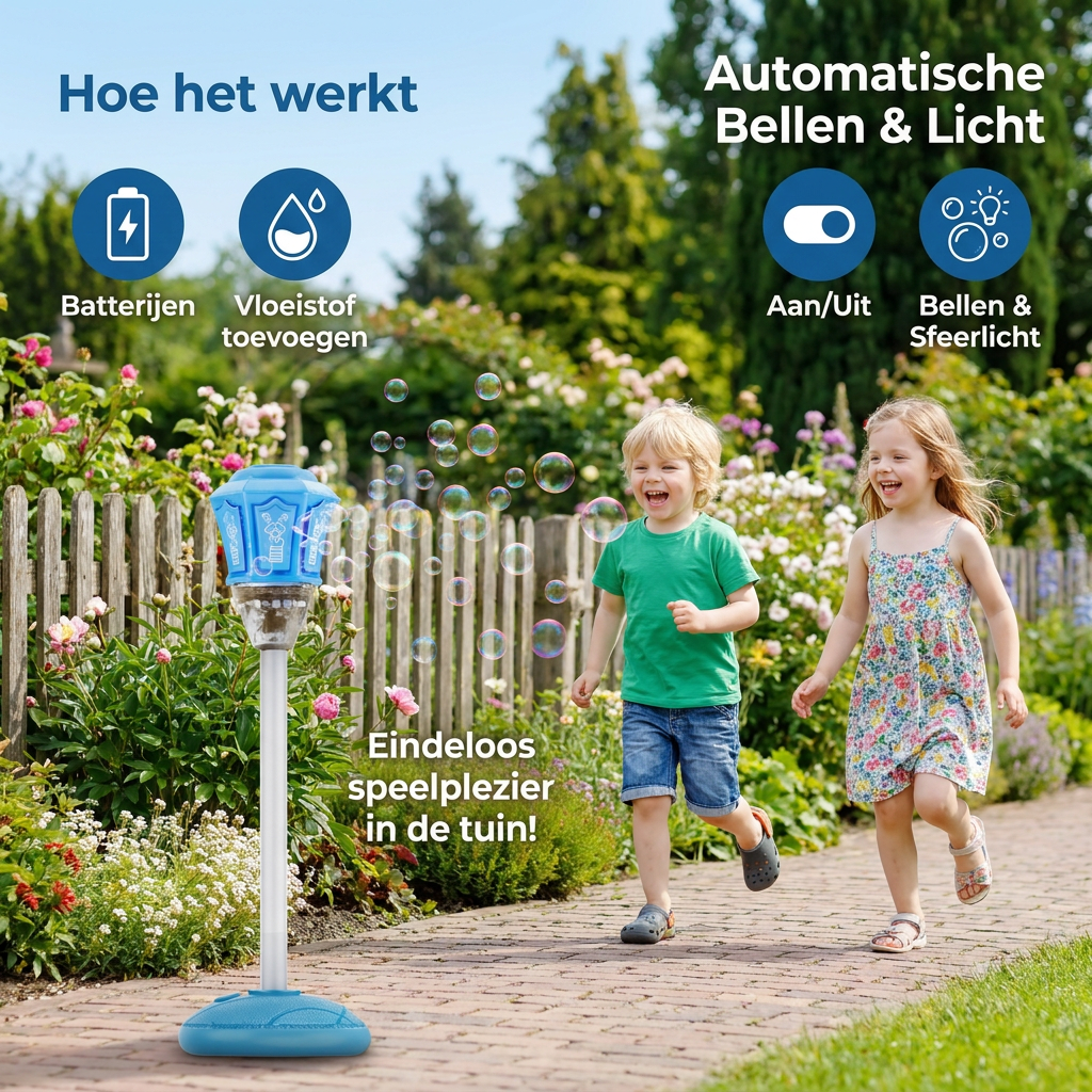 Bellenblaas Lantaarn voor Kinderen – Automatische Bellenblaas Lamp