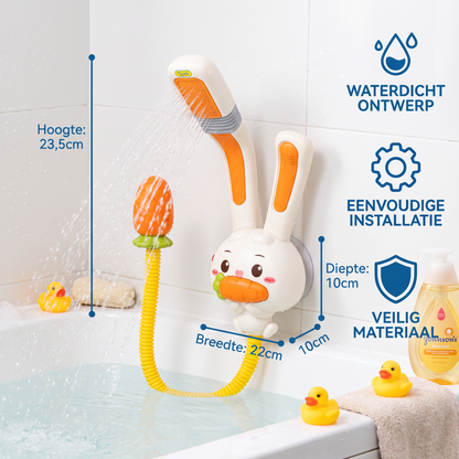 Baby Douche Speelgoed met Konijnendesign en Worteldouchekop