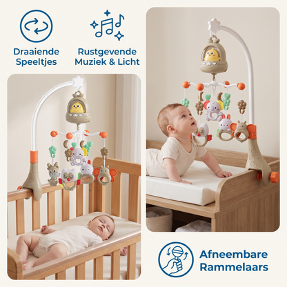 Mobielspeelgoed voor Babybedje & Verschoontafel