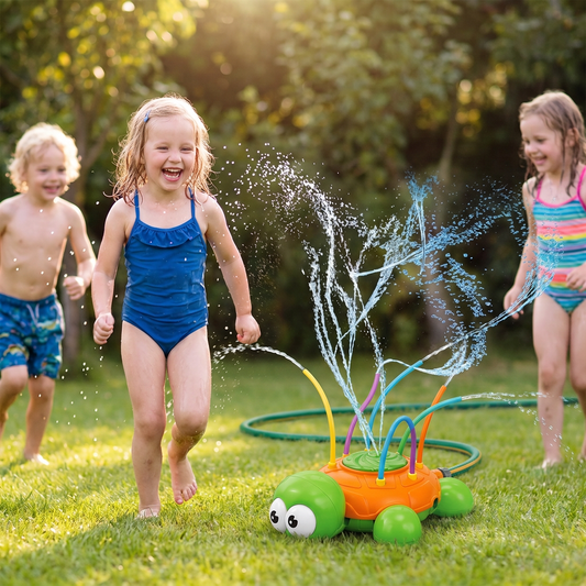 Schildpaddenwatersproeier – Roterend Tuinplezier voor Kinderen op Warme Zomerdagen