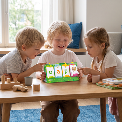 Leerkaartenset voor kinderen – Flashcards voor Woordvorming en Taalontwikkeling