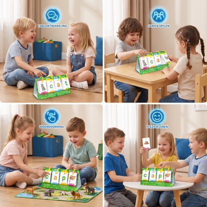 Leerkaartenset voor kinderen – Flashcards voor Woordvorming en Taalontwikkeling