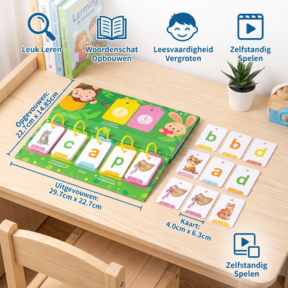 Leerkaartenset voor kinderen – Flashcards voor Woordvorming en Taalontwikkeling