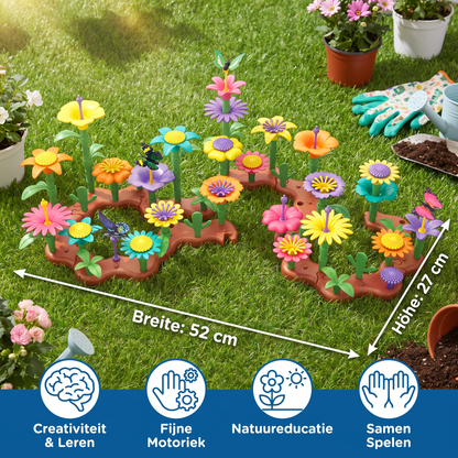 Bloementuin Steekspel voor Kinderen – Creatief Plant- en Leerspeelgoed voor Kleine Tuiniers