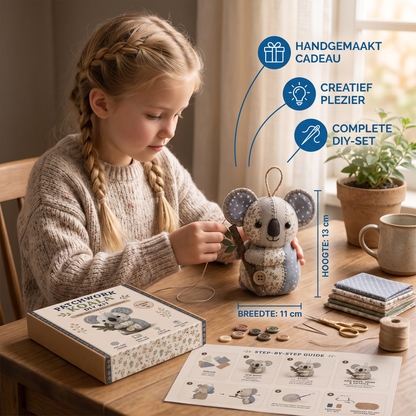 DIY-Naaiset voor Dieren – Knutselset voor Handgemaakte Stoffen Ornamenten
