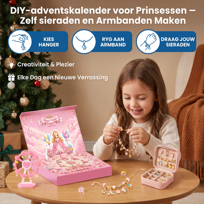 DIY-adventskalender voor Prinsessen – Zelf sieraden en Armbanden Maken