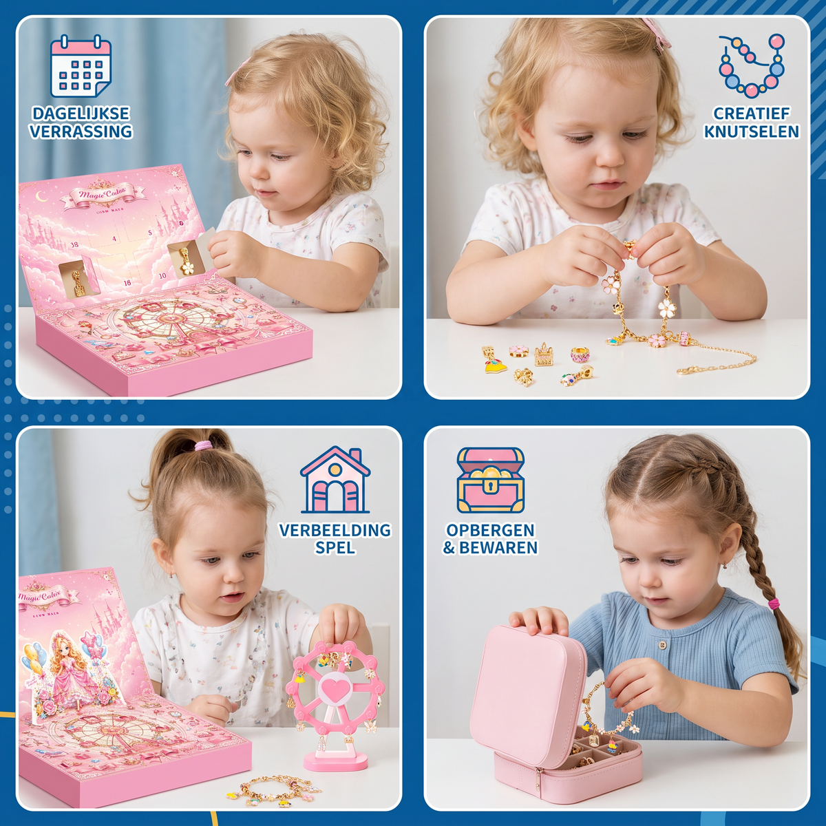 DIY-adventskalender voor Prinsessen – Zelf sieraden en Armbanden Maken