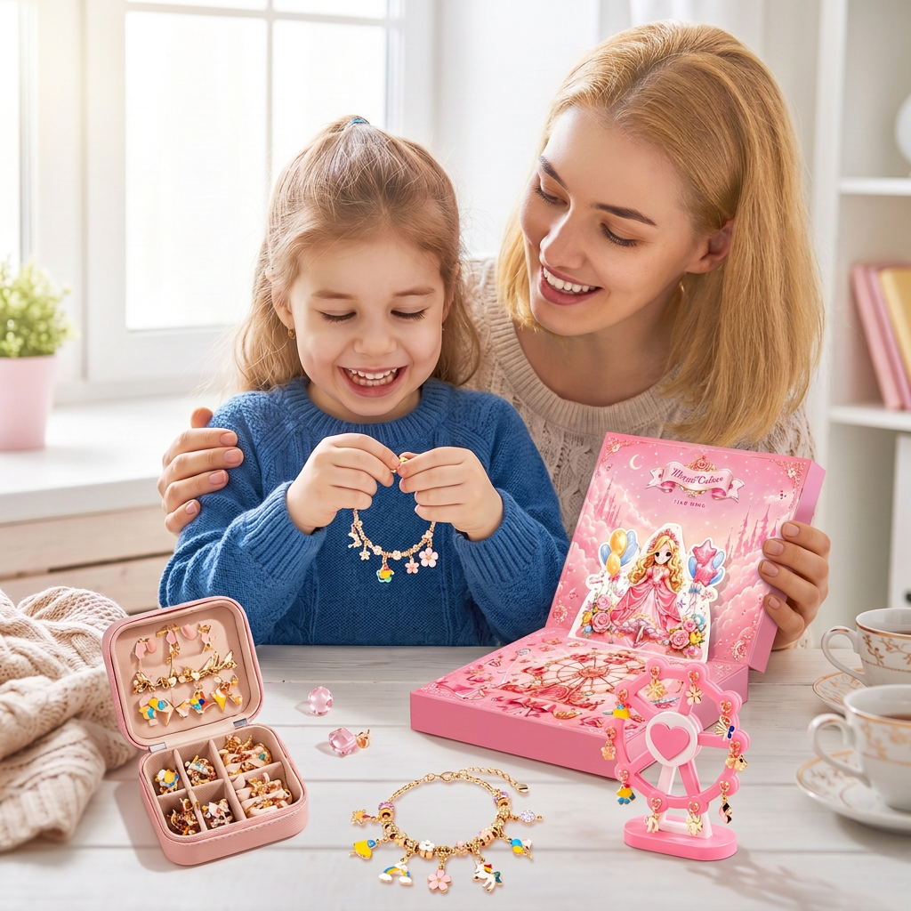 DIY-adventskalender voor Prinsessen – Zelf sieraden en Armbanden Maken