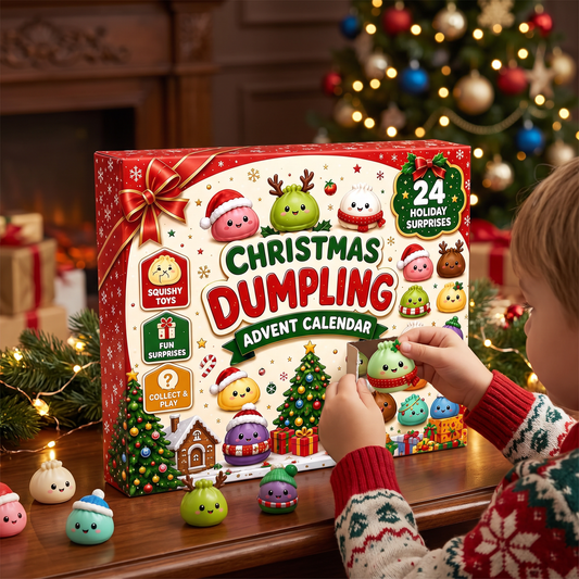Mini-dumpling Squishy Speelgoed Adventskalender