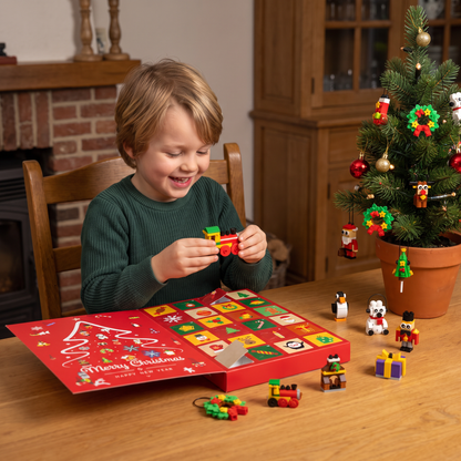 Kerstversiering Bouwstenen Adventskalender