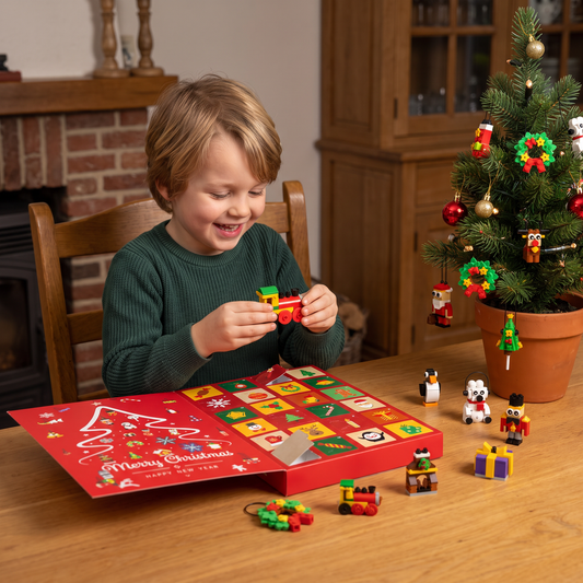 Kerstversiering Bouwstenen Adventskalender