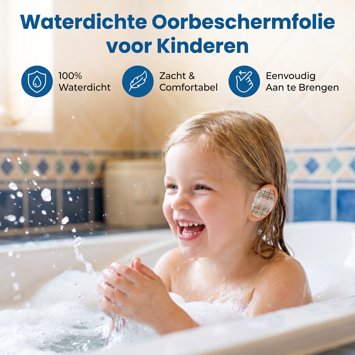 Waterdichte Oorbeschermfolie voor Kinderen