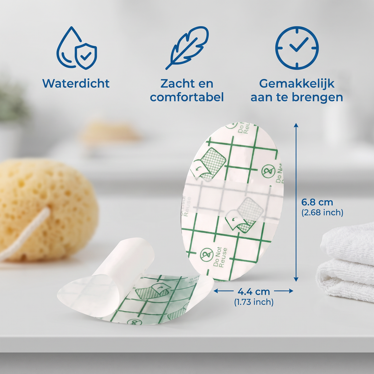 Waterdichte Oorbeschermfolie voor Kinderen
