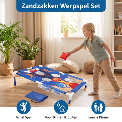 Zandzakken Werpspel Set – Indoor & Outdoor Familiespel