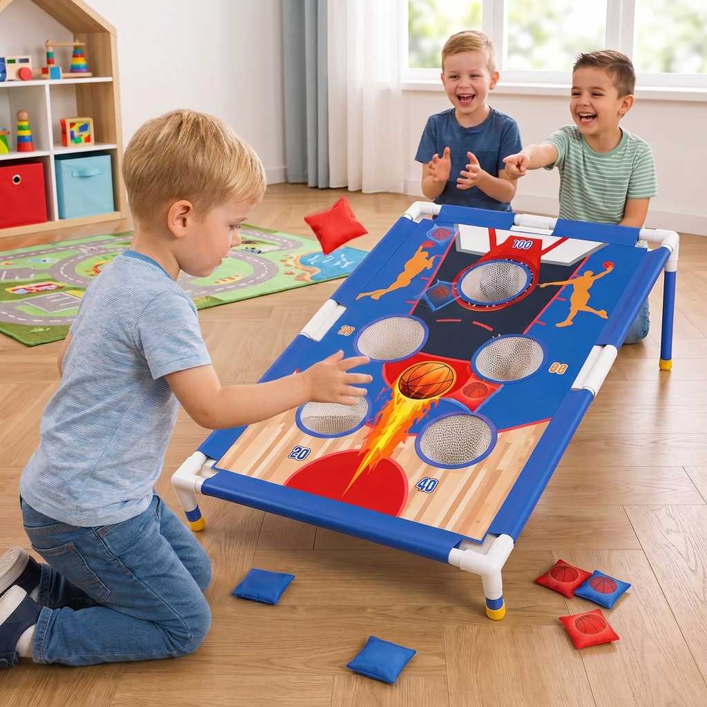 Zandzakken Werpspel Set – Indoor & Outdoor Familiespel