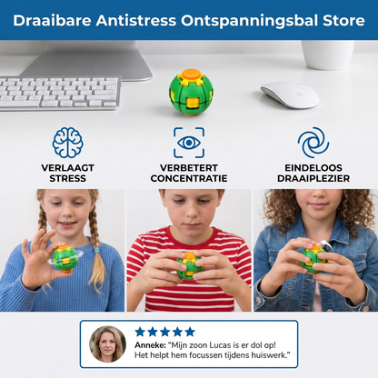 Draaibare Antistress Ontspanningsbal